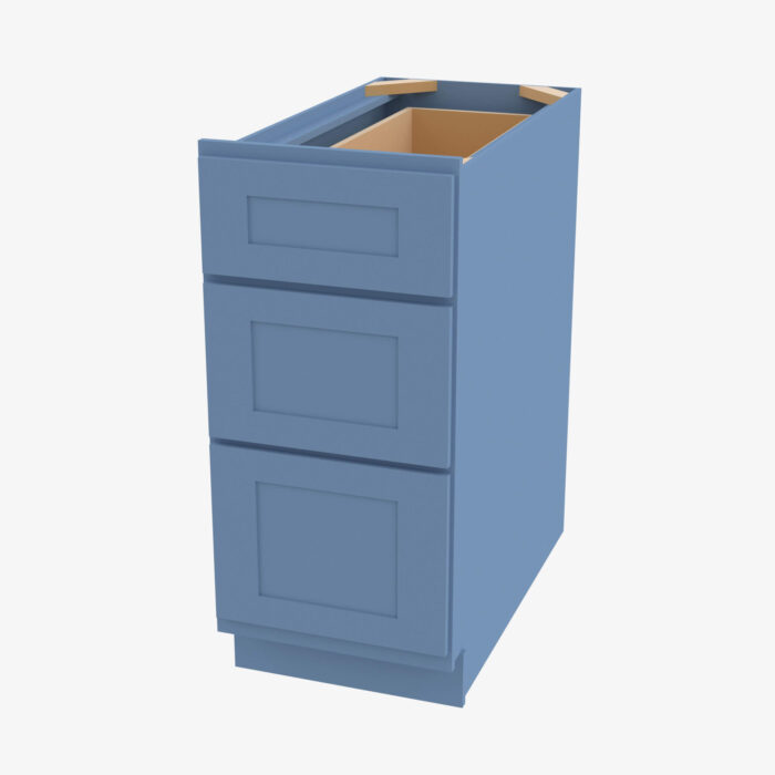 Forevermark Drawer Pack Base Cabinet AX DB153 Blue 15 Inch Cabinet 2