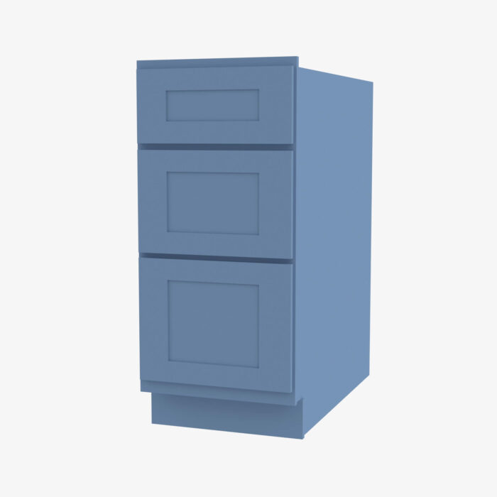 Forevermark Drawer Pack Base Cabinet AX DB153 Blue 15 Inch Cabinet 6