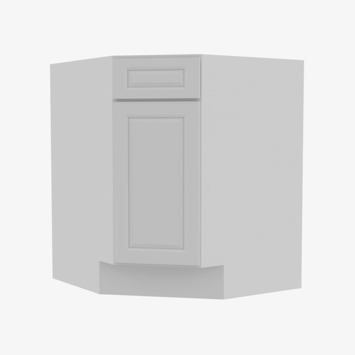 Forevermark GW BDCF36 Single Door Cabinets 36 Inch Base Diagonal Corner Sink Cabinets Cabinet Gramercy White White 36 Inch Cabinet 6