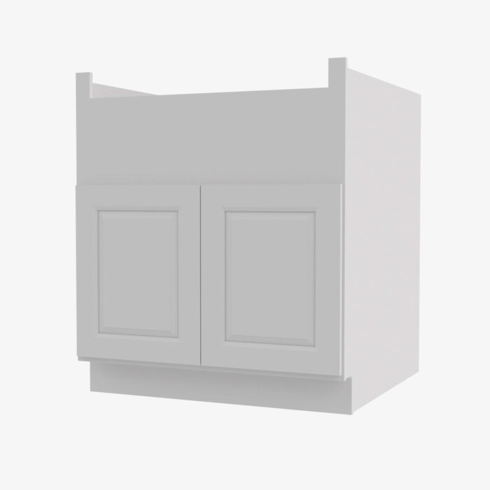 Forevermark GW FSB36B Double Door 36 Inch Farmhouse Sink Base Cabinet Gramercy White White 36 Inch Cabinet 6