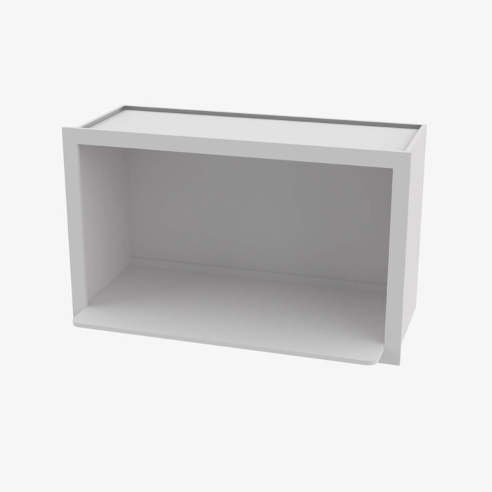 Forevermark GW MWO3018PM 12 30 Inch Microwave Oven Wall Cabinet Gramercy White White 30 Inch Cabinet 2