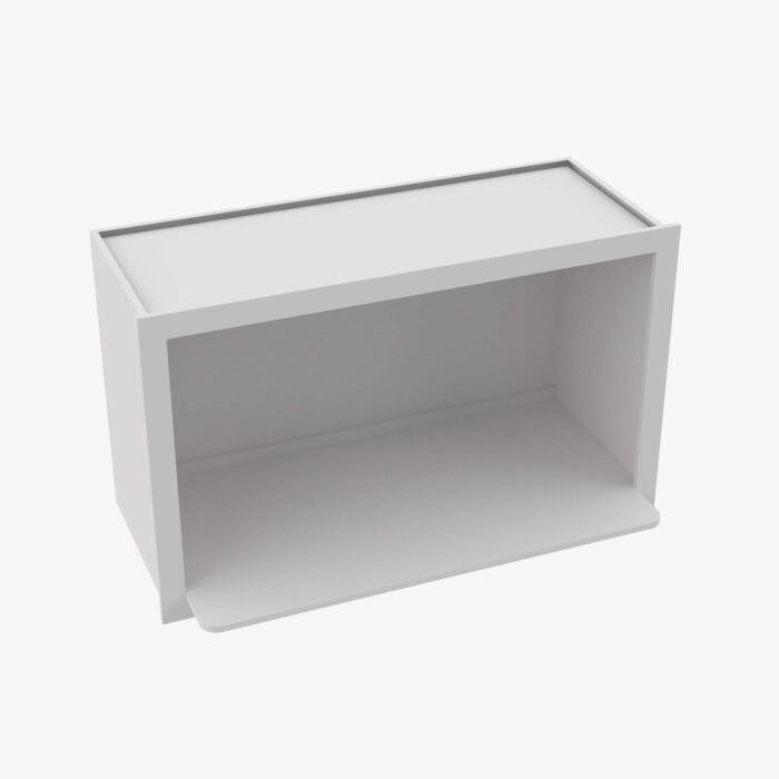 Forevermark GW MWO3018PM 12 30 Inch Microwave Oven Wall Cabinet Gramercy White White 30 Inch Cabinet 4