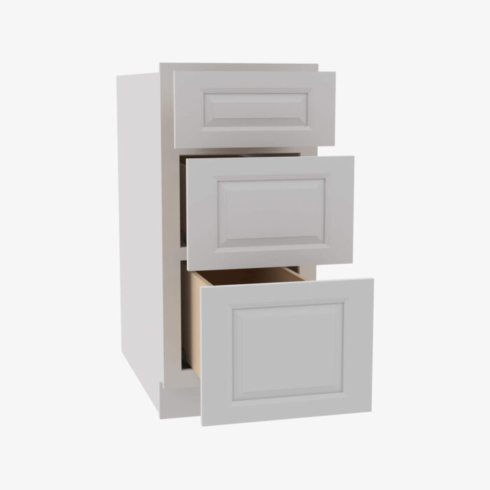 Forevermark GW SVB1221 34 12 12 Inch Bathroom Cabinet Vanity Drawer Pack Gramercy White White 12 Inch Cabinet 3