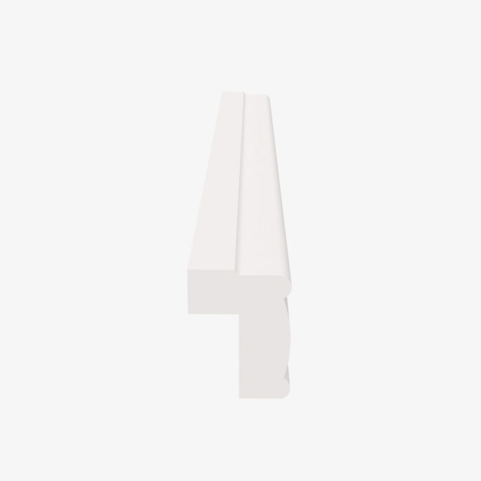 Forevermark GW TLRM8 Traditional Light Rail Molding TSG Forevermark Gramercy White White 1 12 Inch Cabinet 4