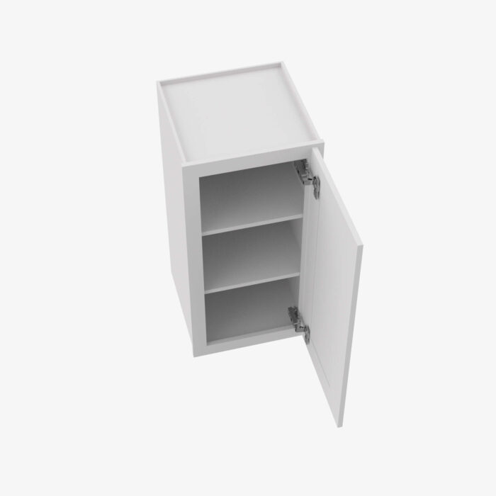 Forevermark GW W0930 Single Door Cabinets 9 Inch Wall Cabinet Gramercy White White 9 Inch Cabinet 4