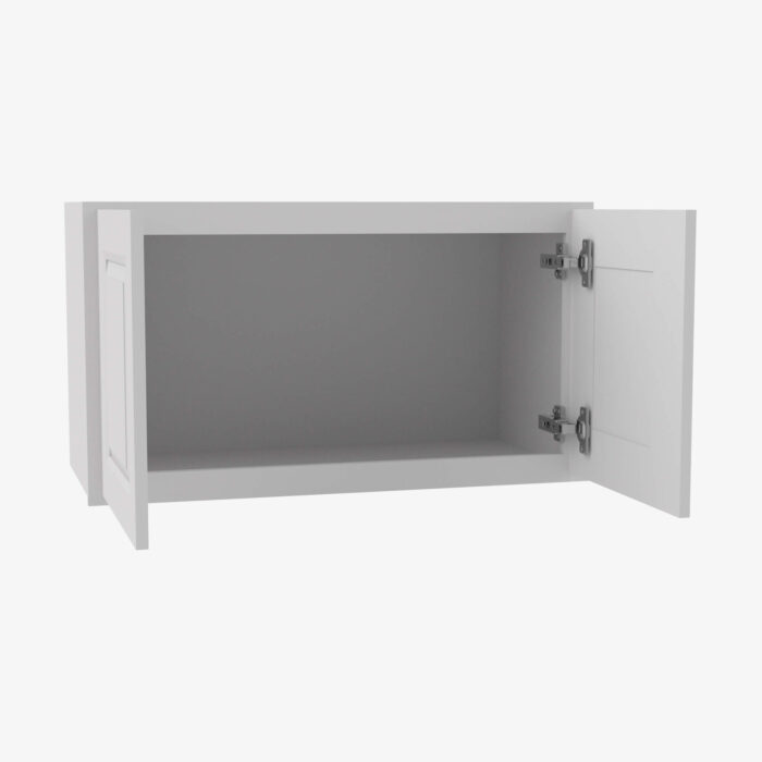 Forevermark GW W332424B Double Door 33 Inch Wall Refrigerator Cabinet Gramercy White White 33 Inch Cabinet 3