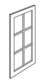 Double (Butt) Door Cabinet GW-W3642B