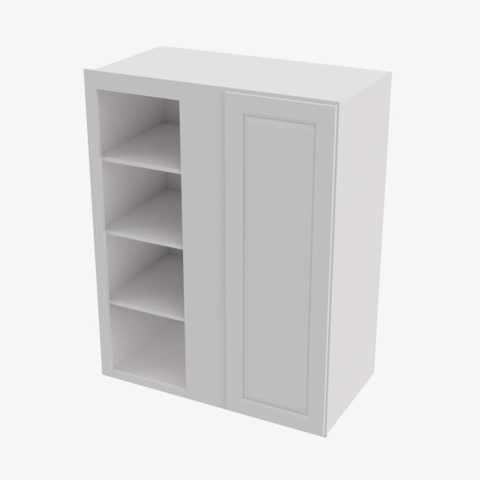 Forevermark GW WBLC3033 3030 Single Door Cabinets 30 Inch Wall Blind Corner Cabinet Gramercy White White 30 Inch Cabinet 2