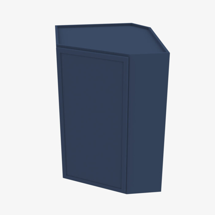 Forevermark PD WDC2412 Single Door Cabinets 24 Inch Wall Diagonal Corner Cabinet Petit Blue Blue 24 Inch Cabinet 2