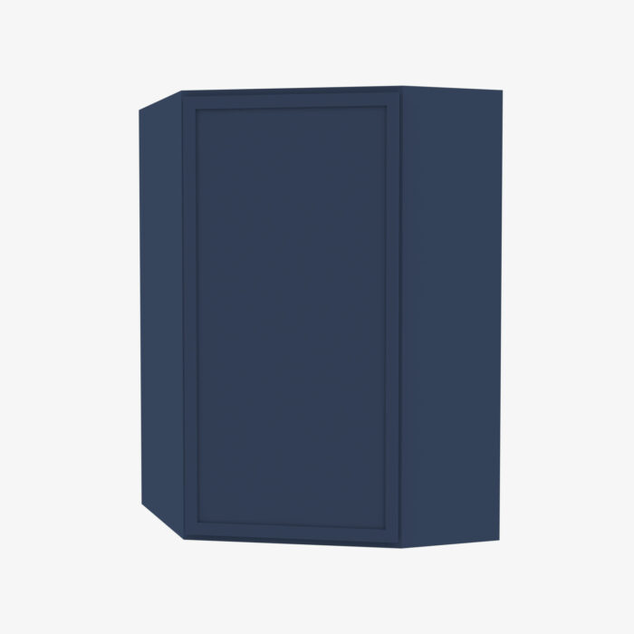 Forevermark PD WDC2412 Single Door Cabinets 24 Inch Wall Diagonal Corner Cabinet Petit Blue Blue 24 Inch Cabinet 7