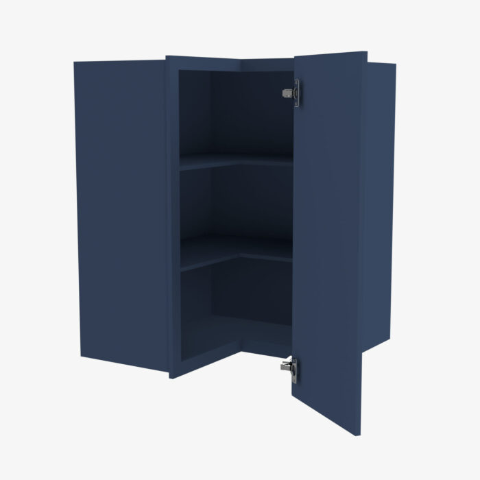 Forevermark PD WSQ2442 24 Inch Easy Reach Wall Corner Cabinet Petit Blue Blue 24 Inch Cabinet 2