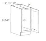 Full Height Base Cabinet PW-FB12