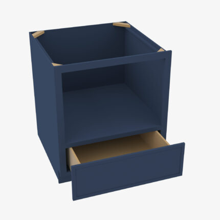 PD-B24MW 30W 24 Inch Microwave Base Cabinet | Petit Blue