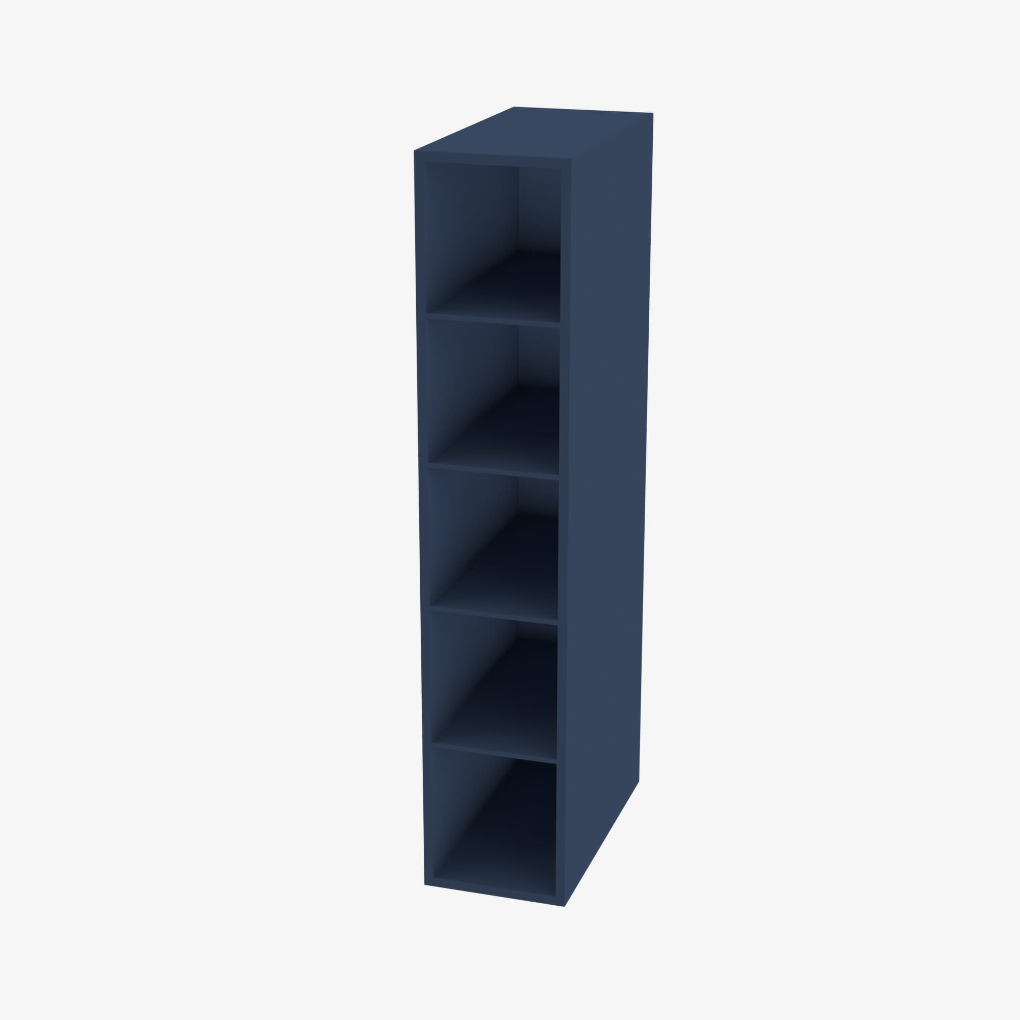 Wall Diagonal Corner Cabinet PD-WDC2412 Forevermark Petit Blue