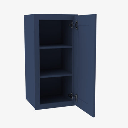 Double Door Wall Cabinet Petit Blue Cabinet