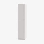 aw wp1596 double door 15 inch tall wall pantry cabinet ice white shaker