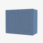 Double (Butt) Door Cabinet AX-W2736B-1 Forevermark Xterra Blue Shaker