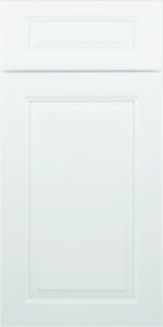 Trim Details   Gramercy White Cabinet