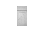 Wall Glass Door with Mullion and Linen Glass TQ-W2442BMGD-1 Forevermark Townplace Crema