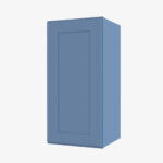 Single Door Wall Cabinet AX-W2136-1 Forevermark Xterra Blue Shaker