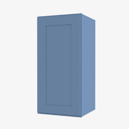 Single Door Wall Cabinet AX-W2136-1 Forevermark Xterra Blue Shaker
