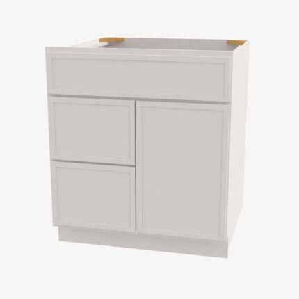 Vanity Drawer Pack Petit White Cabinet