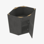 Diagonal Corner Sink AA-BDCF36 Forevermark Blaze Black Shaker