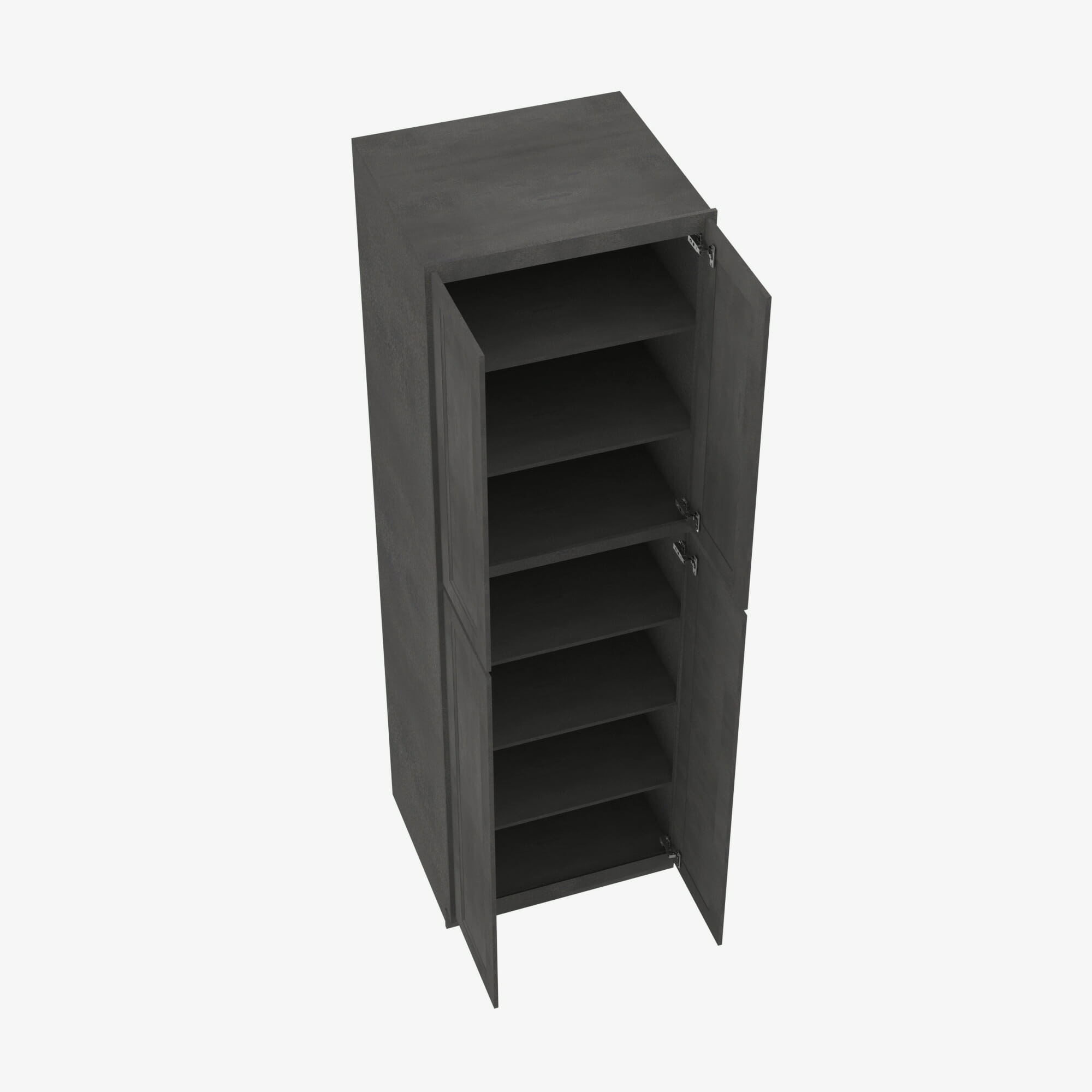 Wall Pantry AA-WP2496B Forevermark Blaze Black Shaker