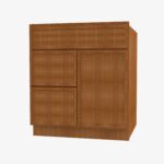 Vanity Drawer Pack Petit Brown Cabinet