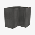 Forevermark Blaze Black Shaker Lazy Susan Cabinet