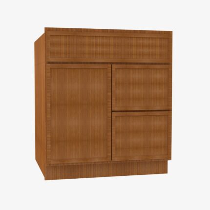 Vanity Drawer Pack Petit Brown Cabinet