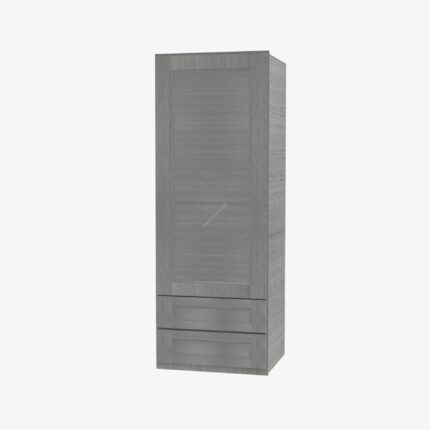 Wall Cabinet – 2 Built-in Drawer TG-W2D1854 Forevermark Midtown Grey