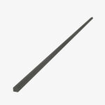Forevermark Blaze Black Shaker Light Rail Molding