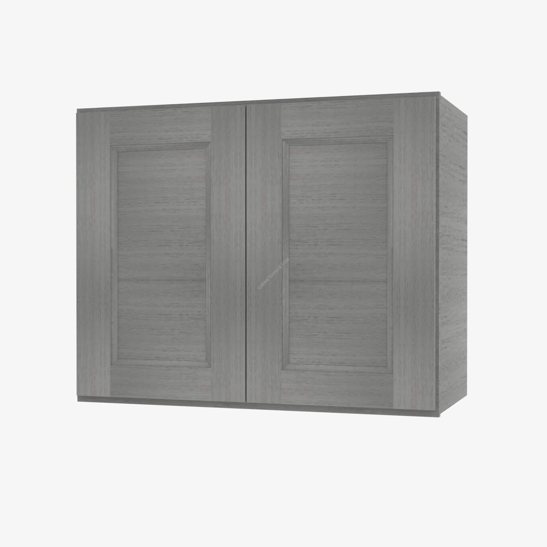 Wall Glass Door with No Mullion and with Clear Glass TG-W3642BGD Forevermark Midtown Grey