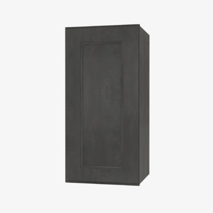 Black Single Door Wall Cabinet