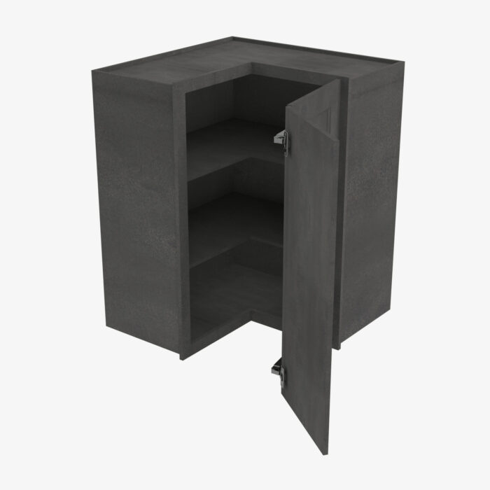 Black Wall Corner Cabinet