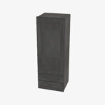 Black Wall Cabinet – 2 Built-in Drawer