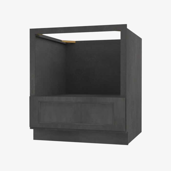 Black Microwave Base Cabinet