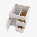 Bathroom Cabinet Without Drawers PW-S3621B-34 Forevermark Petit White