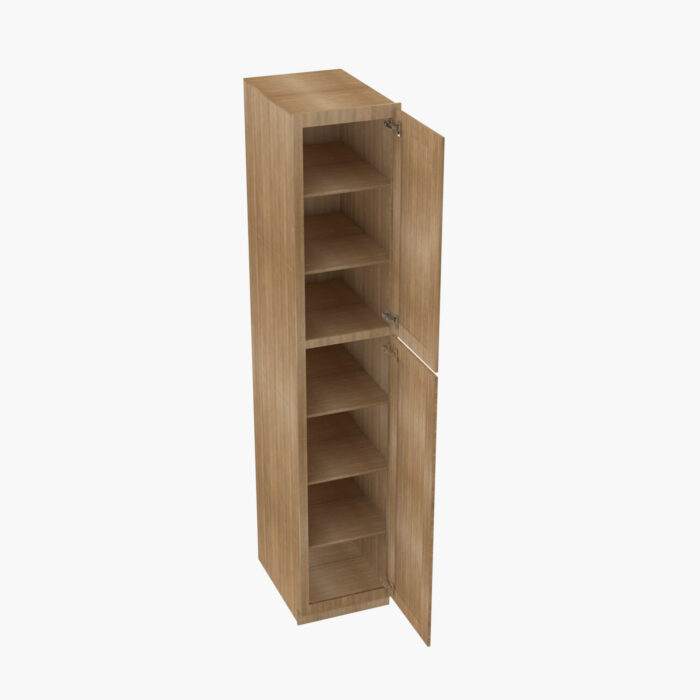 Wall Pantry AH-WP1896 Forevermark Homestead OAK Shaker