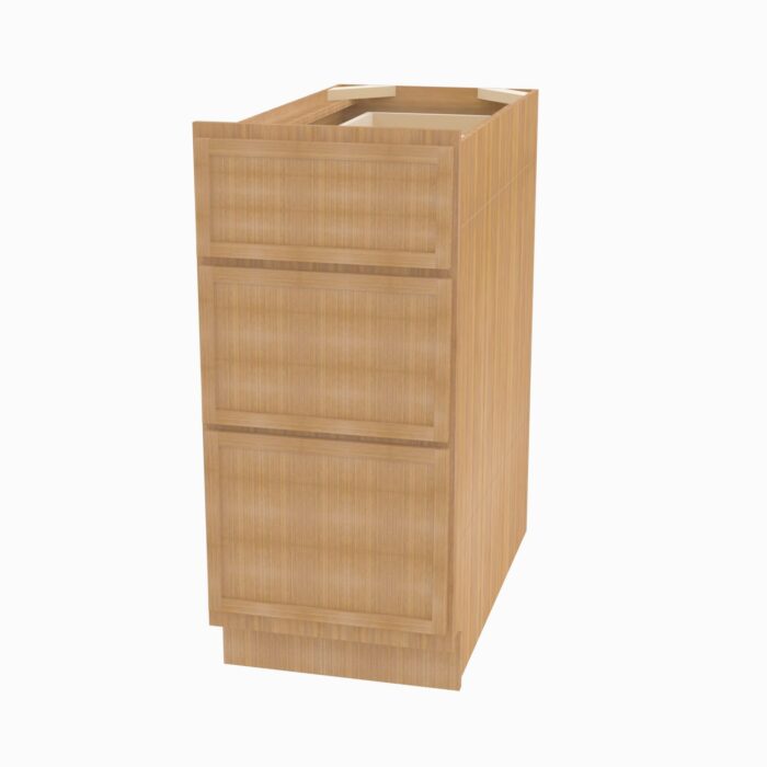 Forevermark PS DB36 3 36 Inch 3 Drawer Pack Base Cabinet Petit Sand Brown 36 Inch Cabinet 4