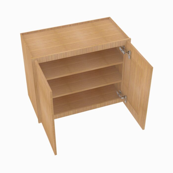 Forevermark PS W2430B Double Door 24 Inch Wall Cabinet Petit Sand Brown 24 Inch Cabinet 7