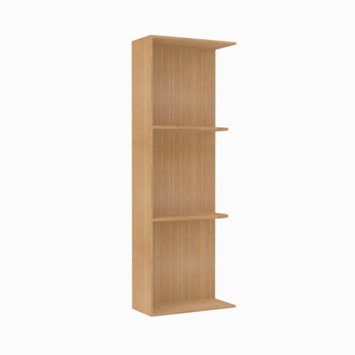 Forevermark PS WES542 Wall End Shelf with Open Shelves TSG Forevermark Petit Sand Brown 5 Inch Cabinet 2