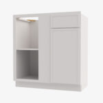 Base Blind Corner Cabinet PW-BBLC45-48-42W Forevermark Petit White - Image 9