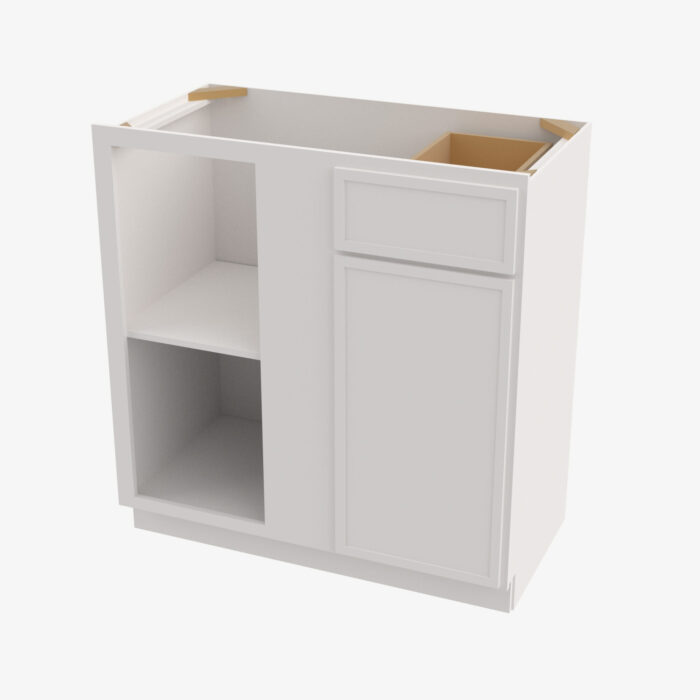 Base Blind Corner Cabinet PW-BBLC45-48-42W Forevermark Petit White - Image 10