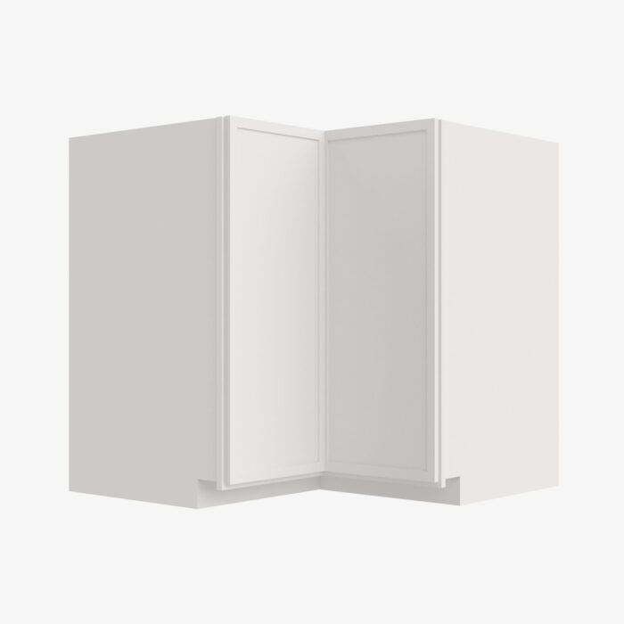 Forevermark PW LS3612S EZR3612 Single Door Cabinets 36 Inch Easy EZ Reach Lazy Susan Cabinets Base Corner Cabinet Petit White White 36 Inch Cabinet 4
