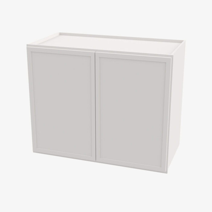 Forevermark PW W3642B Double Door 36 Inch Wall Cabinet Petit White White 36 Inch Cabinet 3