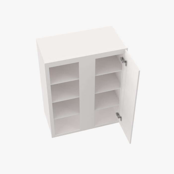 Forevermark PW WBLC3033 3036 Single Door Cabinets 30 Inch Wall Blind Corner Cabinet Petit White White 30 Inch Cabinet 7