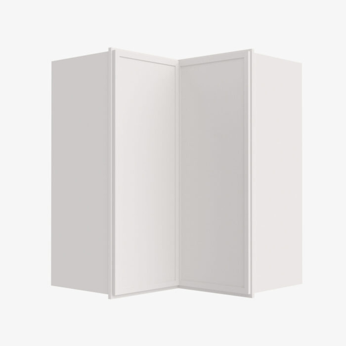 Forevermark PW WSQ2442 24 Inch Easy Reach Wall Corner Cabinet Petit White White 24 Inch Cabinet 3