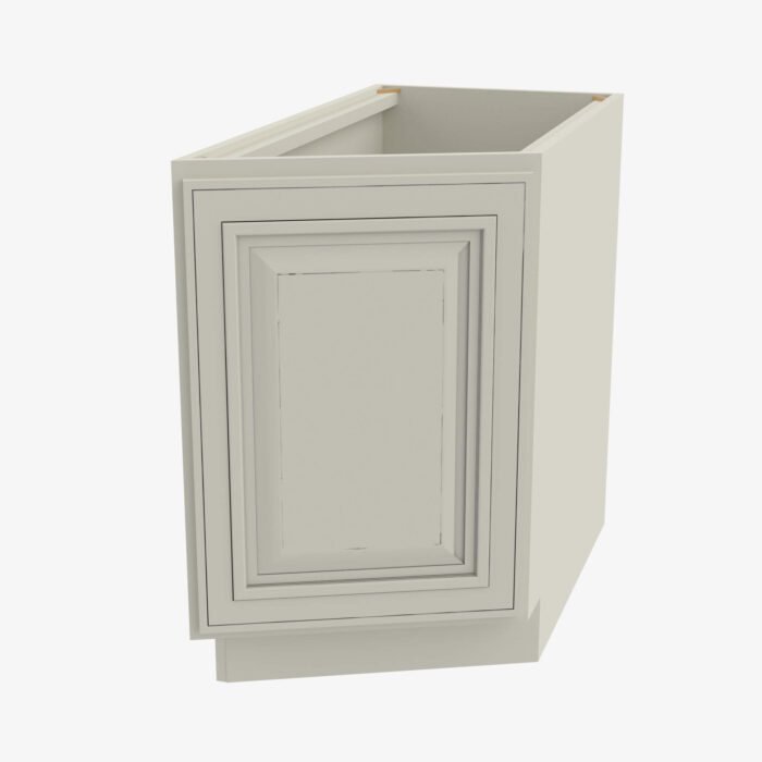 Forevermark SL BTC12L Single Door Cabinets 12 Inch Base Base Transitional Cabinet Left Signature Pearl White 12 Inch Cabinet 2